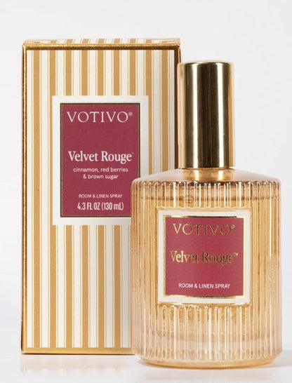 Votivo Room and Linen Spray -Holiday