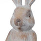 6” resin thoughtful bunny