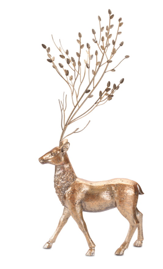 40” resin/metal deer