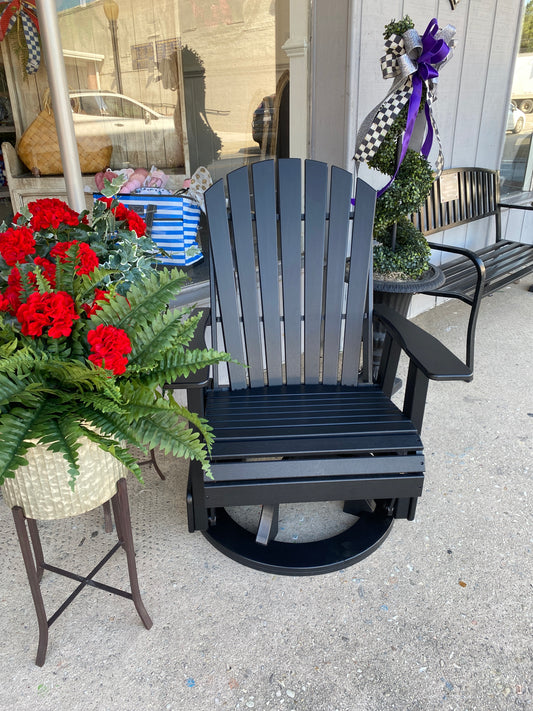 Swivel glider Adirondack chair ￼