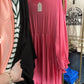 Women’s pink flowy long dress