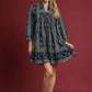 Boho Baby Doll Mini Dress