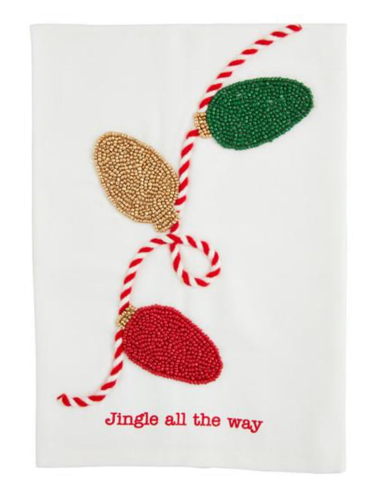Mudpie Beaded Towel