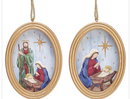 FRAMED RELIGIOUS ORNAMENTS