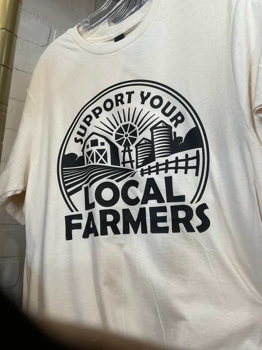 Support local farmers tee