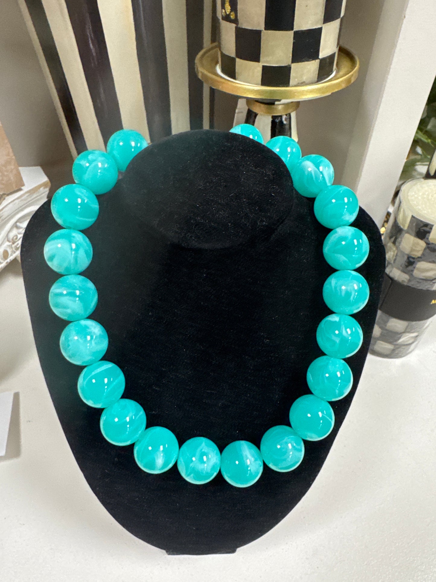 Beaded necklace collection