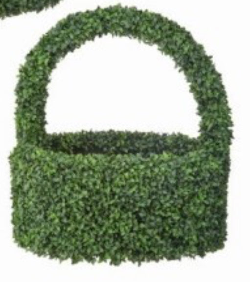 UV BOXWOOD BASKET W/HANDLE 2 sizes