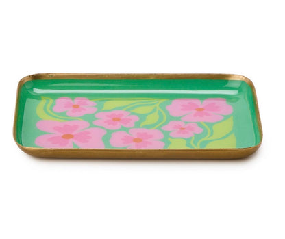 Petal Pop Metal Trinket / Desk Trays