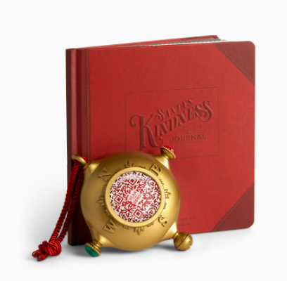 Santa's Kindness Ornament & Journal