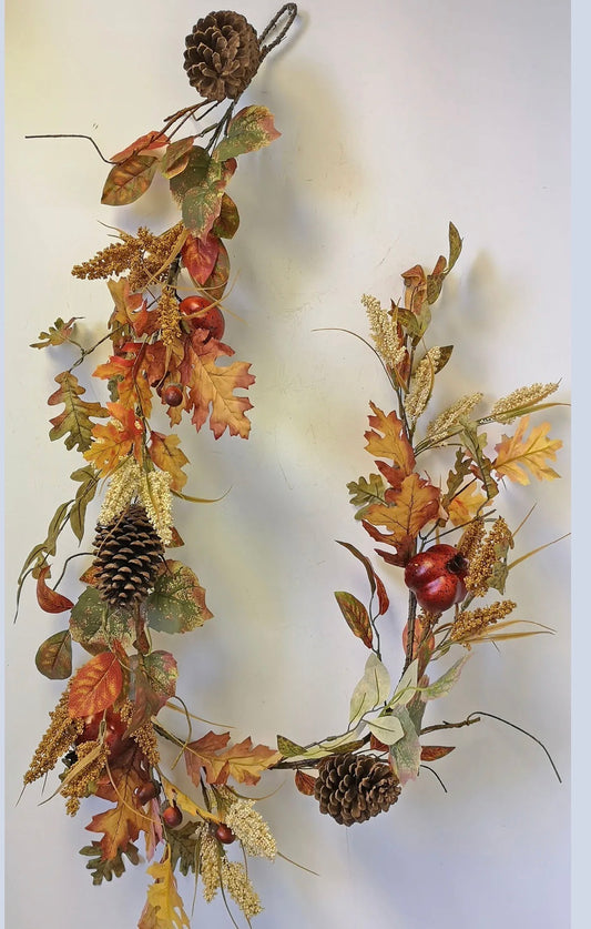 6 foot pomegranate garland