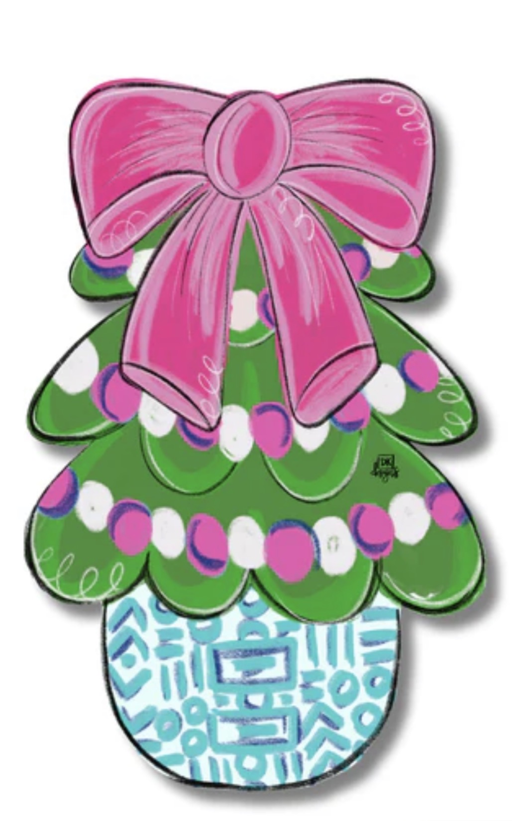 Mini attachments for wreath