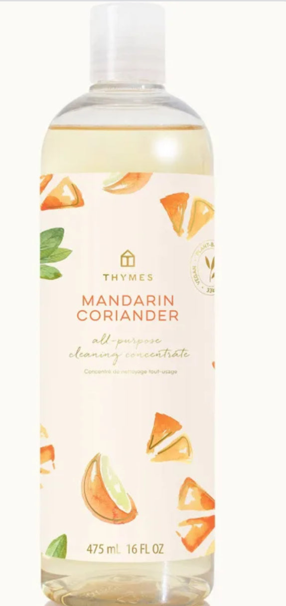 Thymes mandarin coriander cleaning concentrate