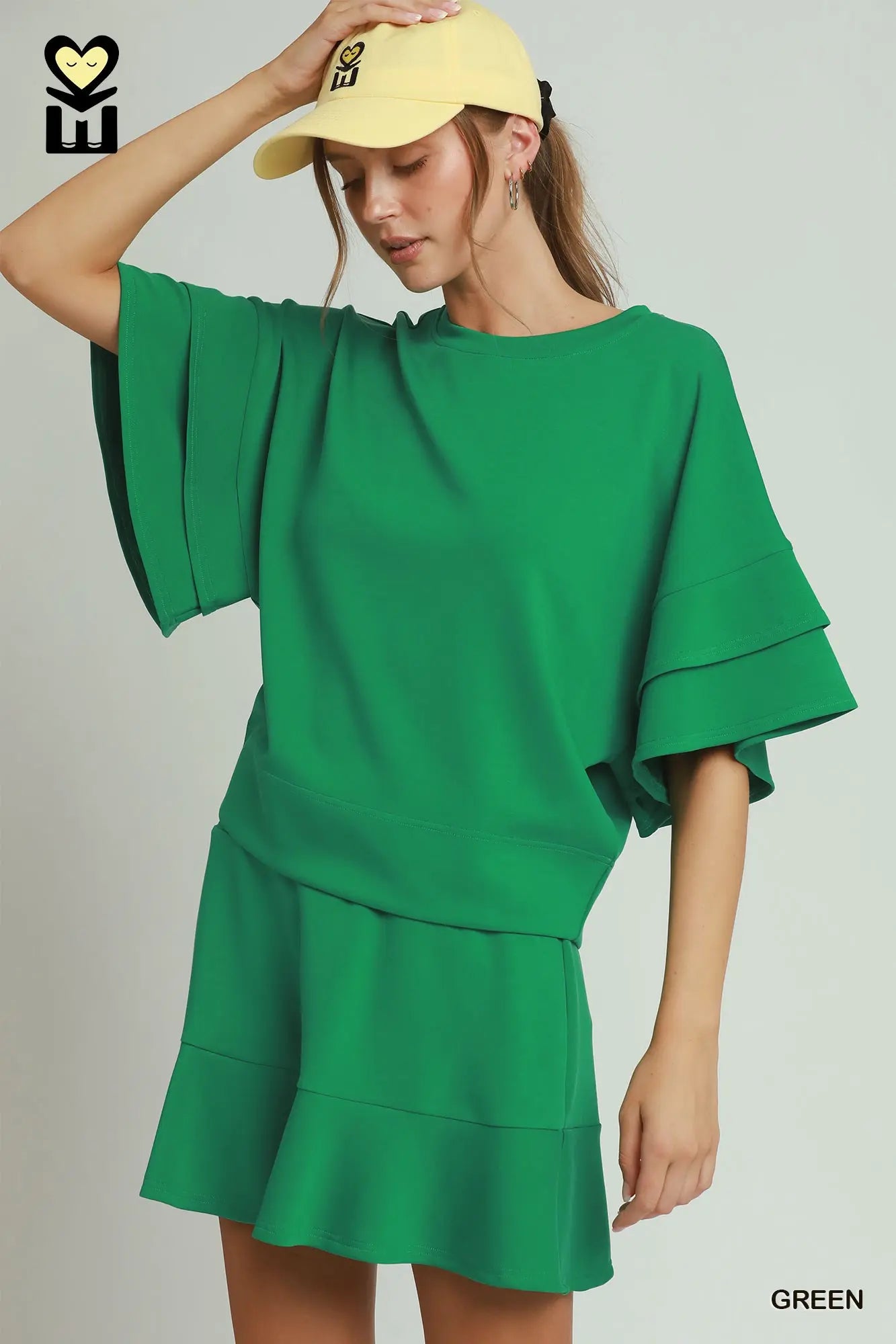 Scuba green top