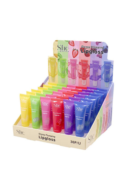 Makeup She LG25 Glossy Plumping Lip Gloss