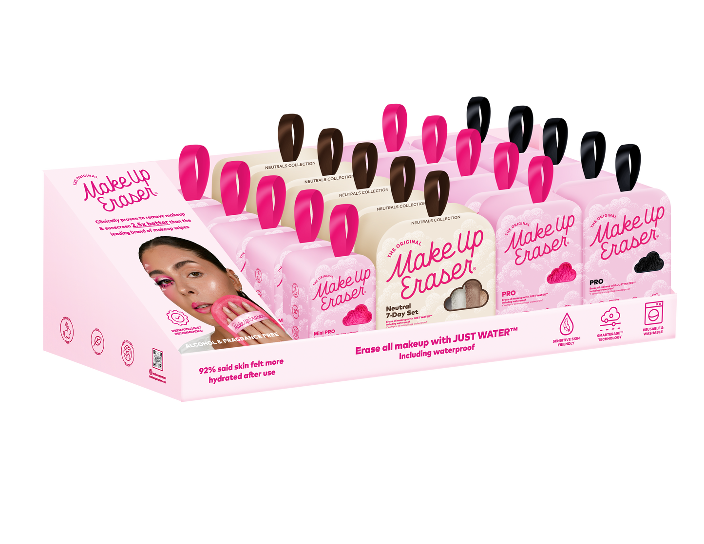 Universal POS MakeUp Eraser Display