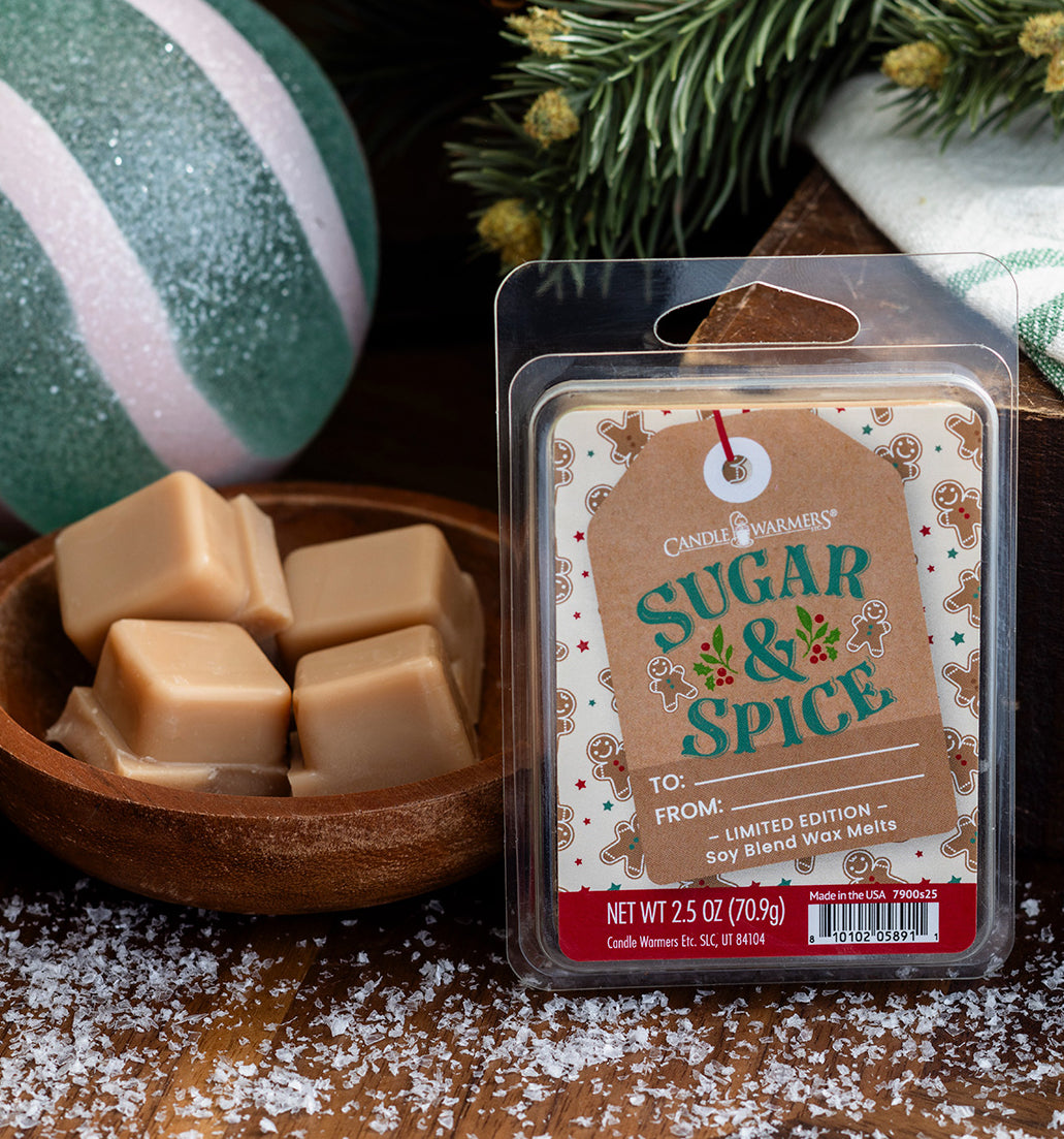 2.5 oz Wax Melt Sugar & Spice Limited Edition Christmas