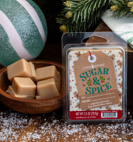2.5 oz Wax Melt Sugar & Spice Limited Edition Christmas