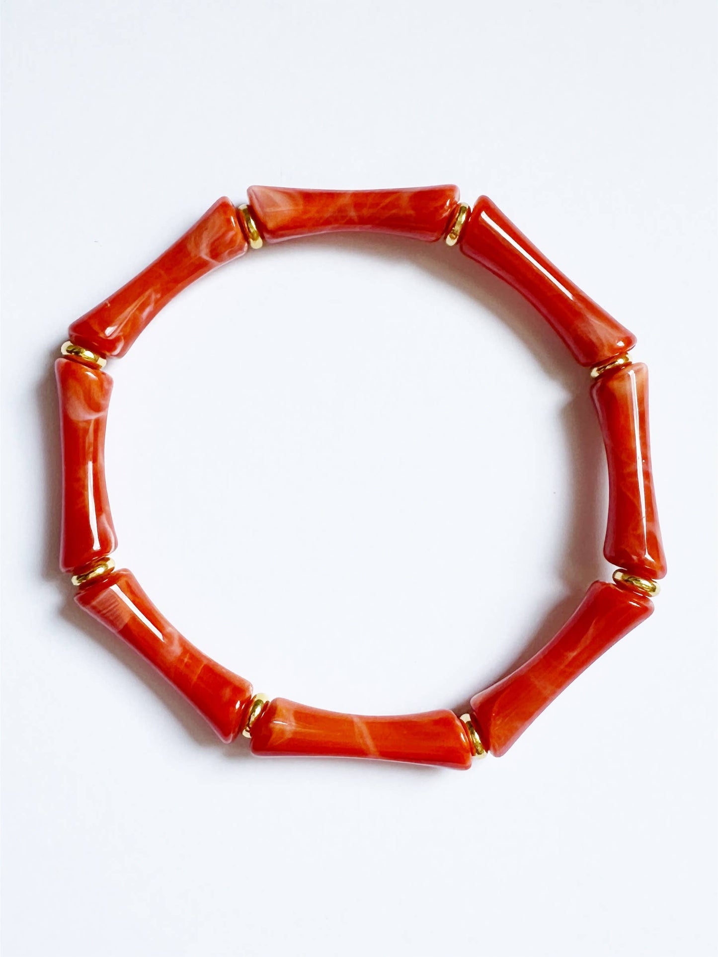 Bamboo Acrylic Bracelets