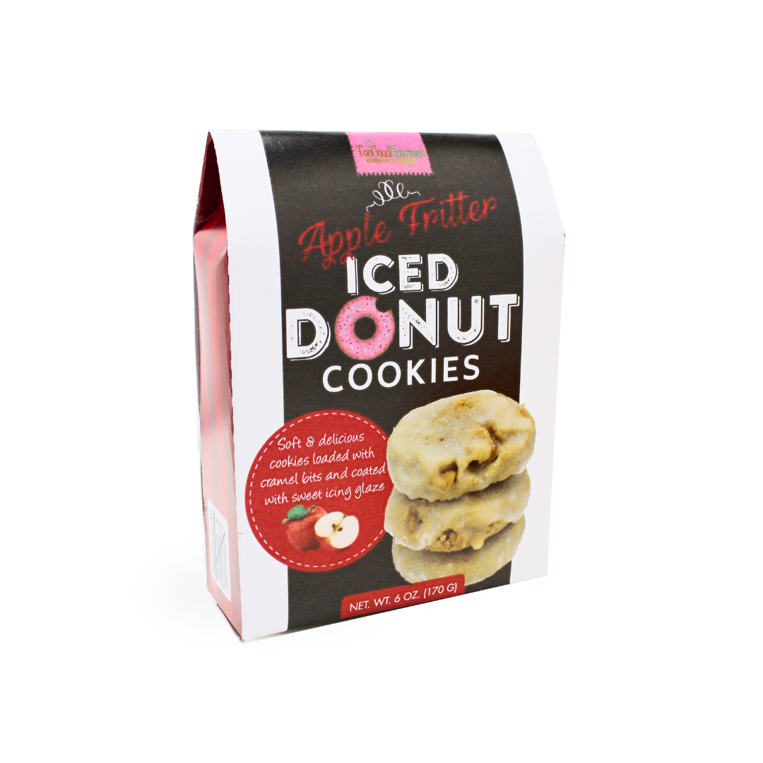 Donut Cookies - Glazed, Cinnamon, Apple Fritter