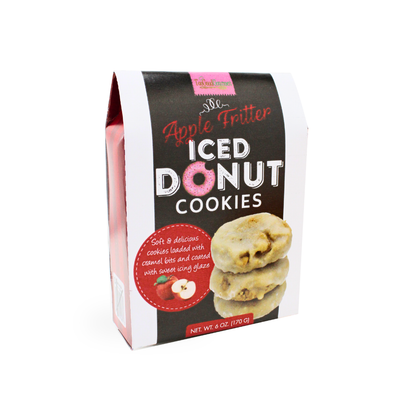 Donut Cookies - Glazed, Cinnamon, Apple Fritter