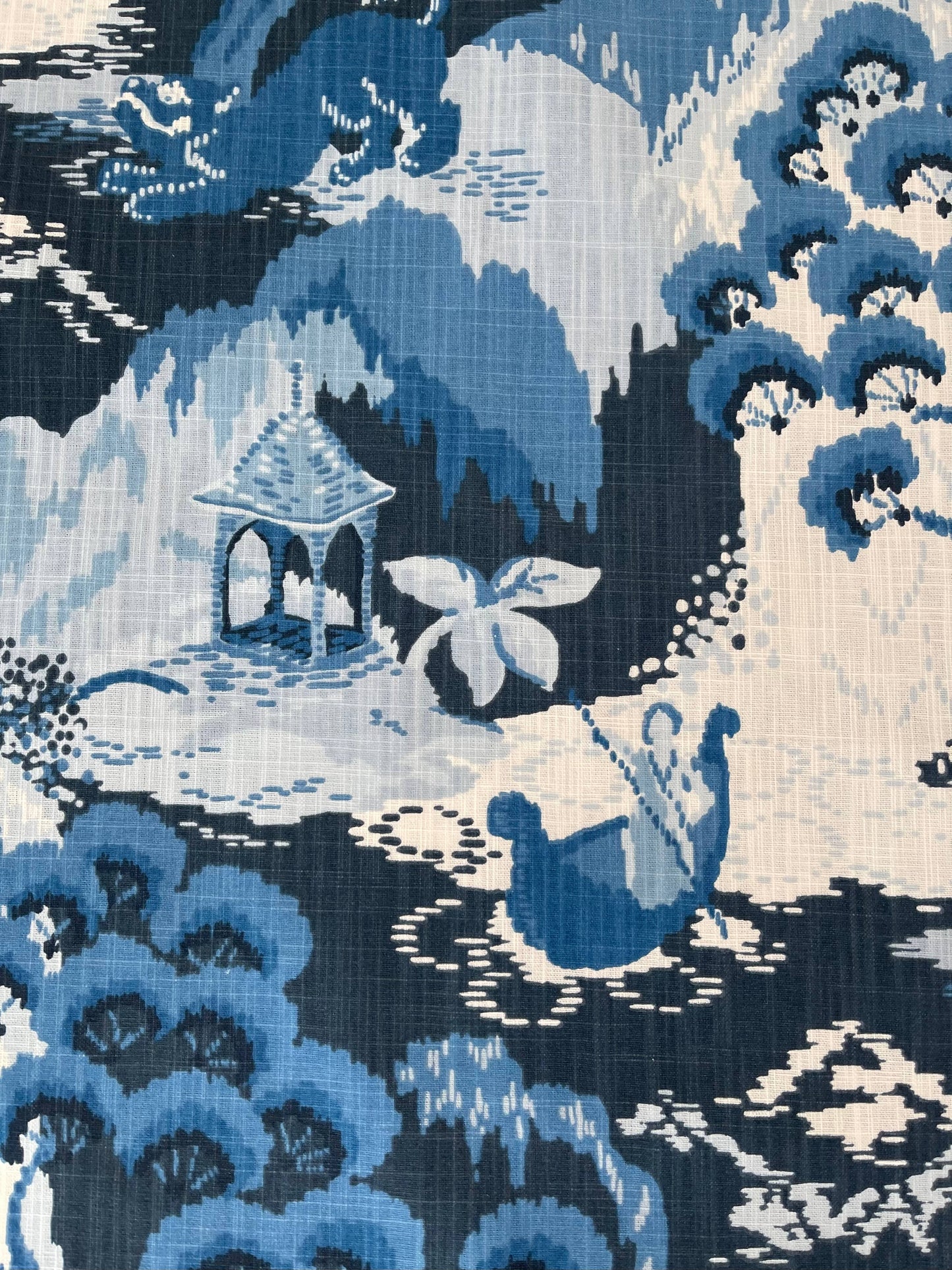 Bella Chinoiserie Pillow with Feather Insert - Custom
