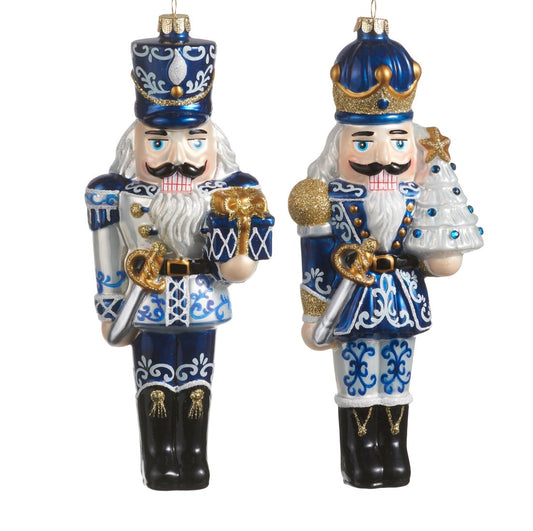 8.25" Chinoiserie Nutcracker Ornament