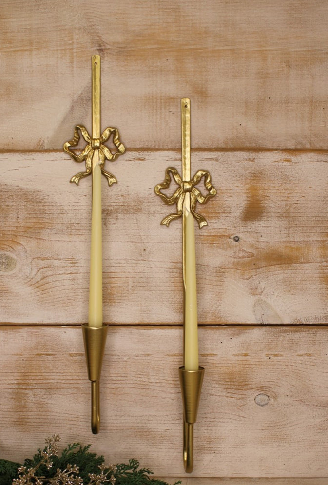 4x3x24" Gold Iron Wall Candle Sconce