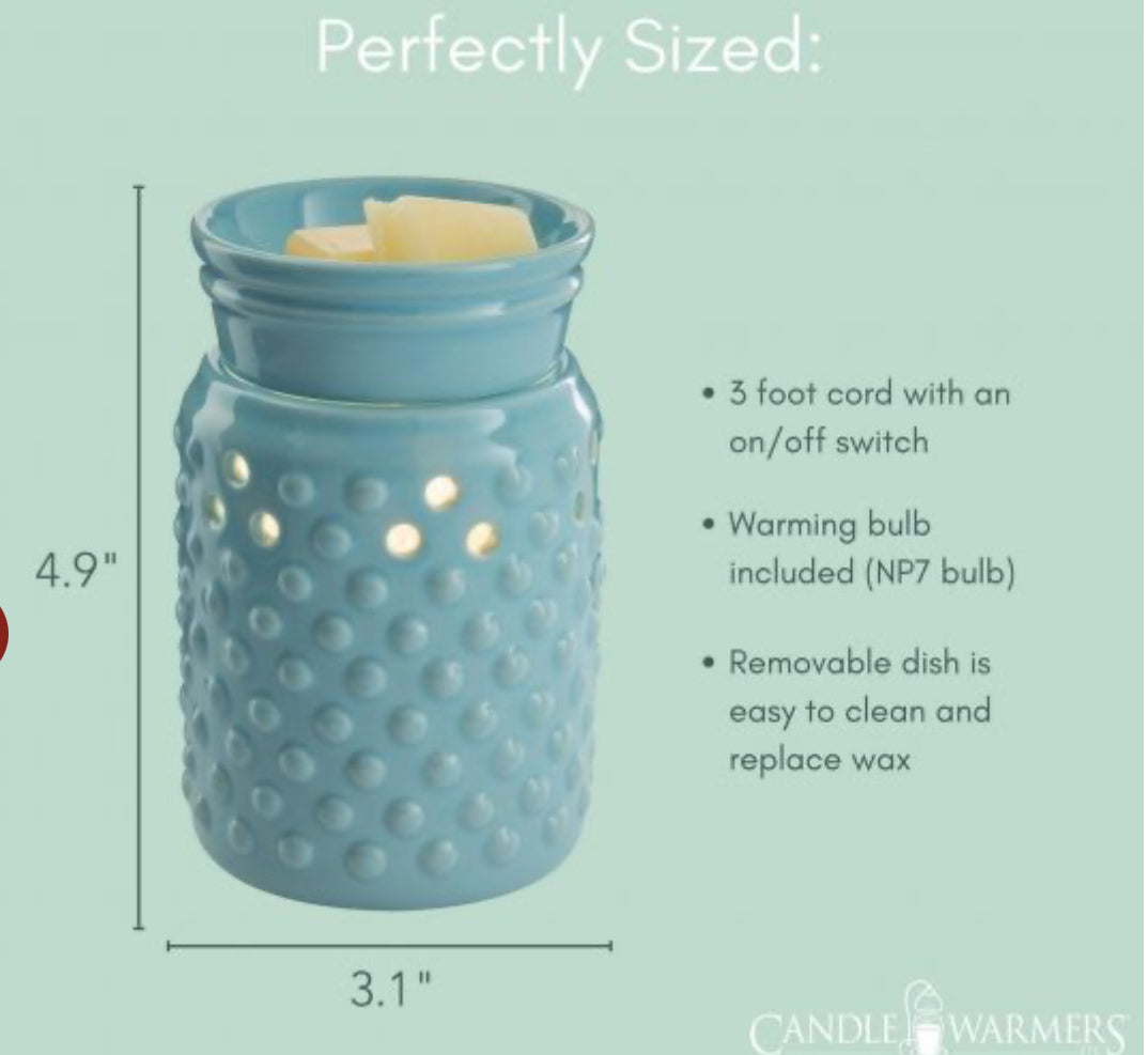 Midsize Illumination Fragrance Warmer hobnail