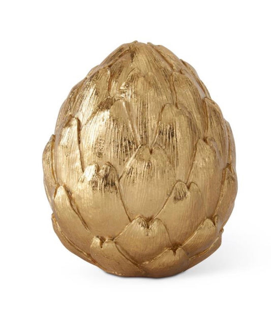5 Inch Gold Artichoke Resin Tabletop