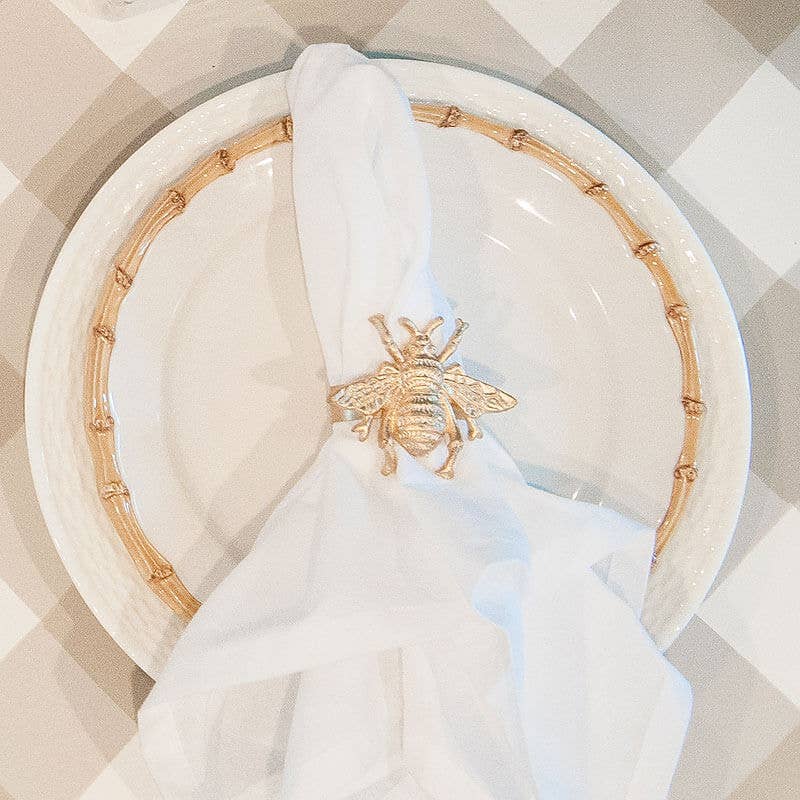 Bee Napkin Ring (4pk)