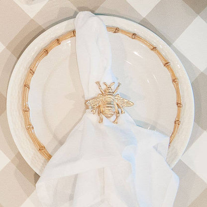 Bee Napkin Ring (4pk)