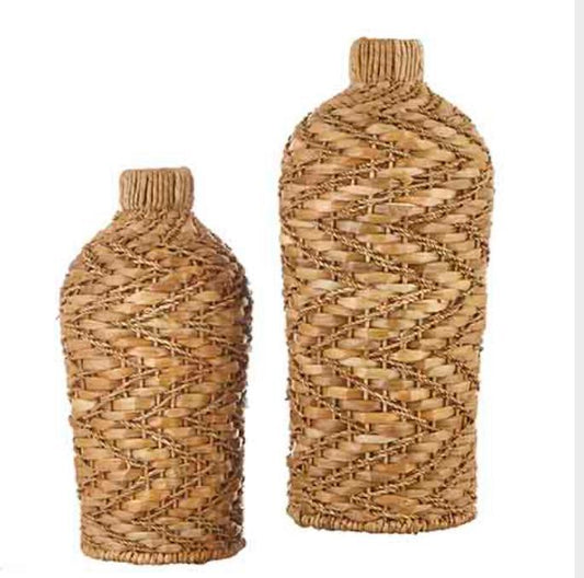 Woven vases