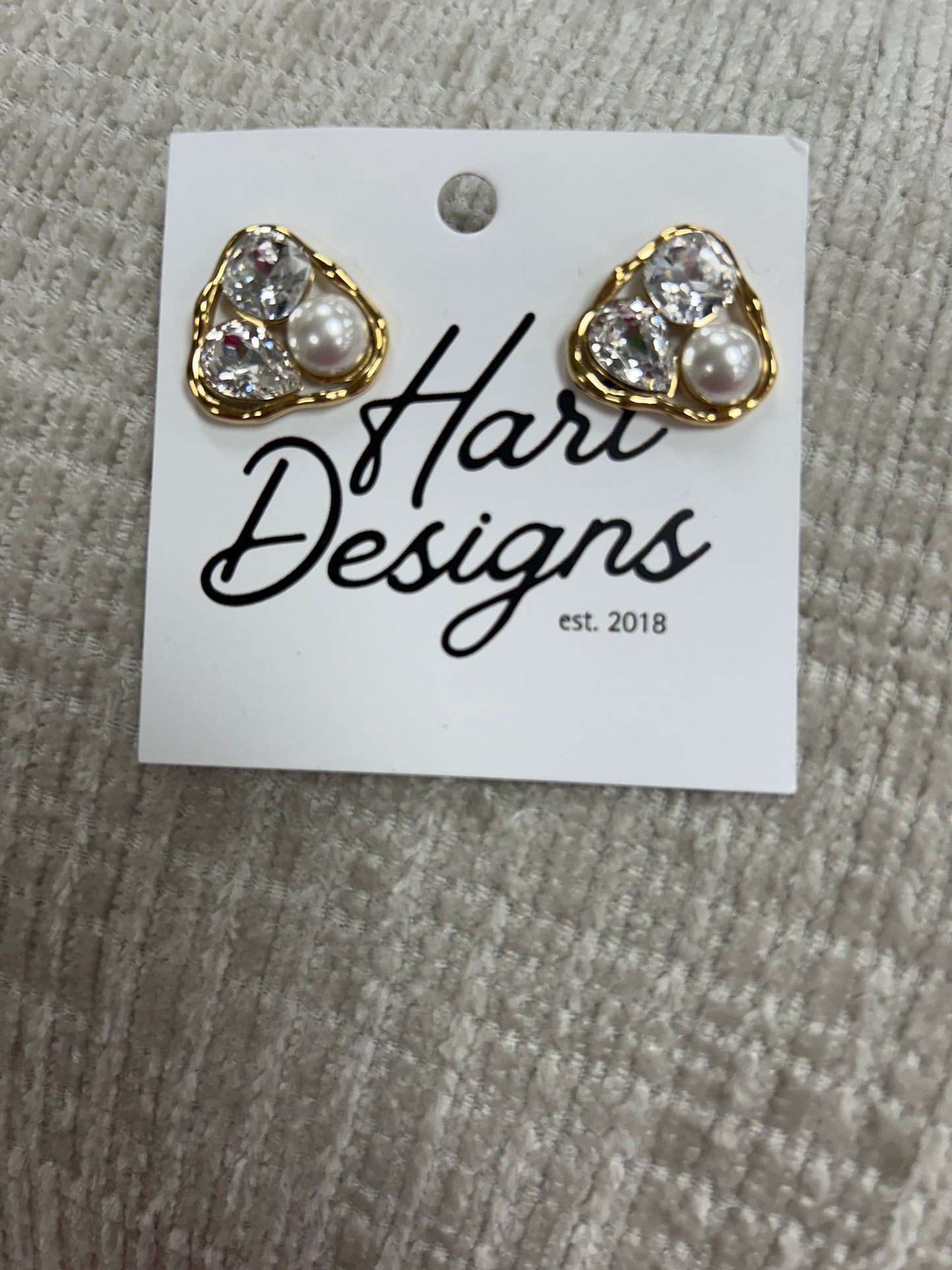 Multi gemstone earrings