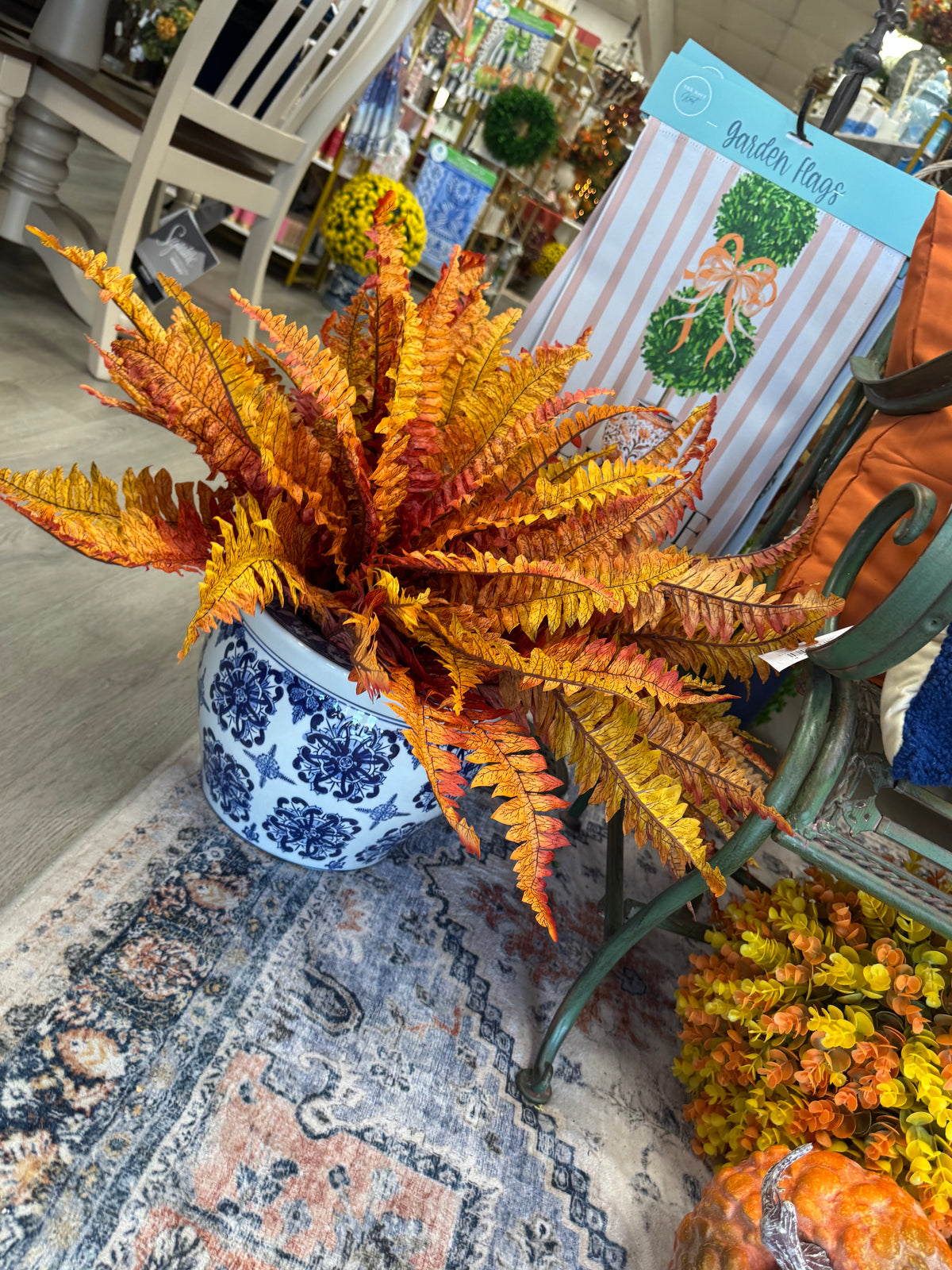 26" UV AUTUMN FERN PLANT