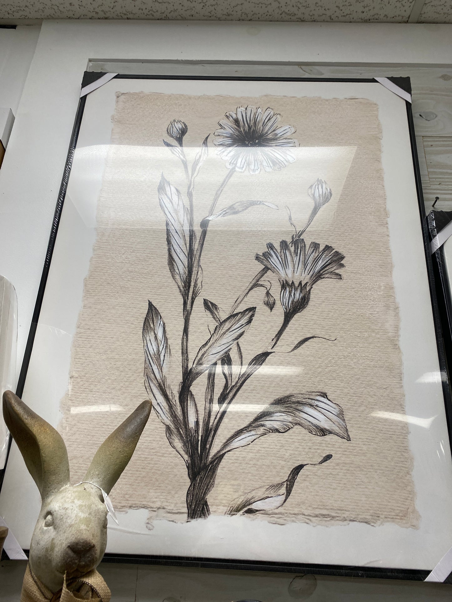 Floral canvas pics