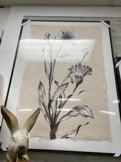 Floral canvas pics