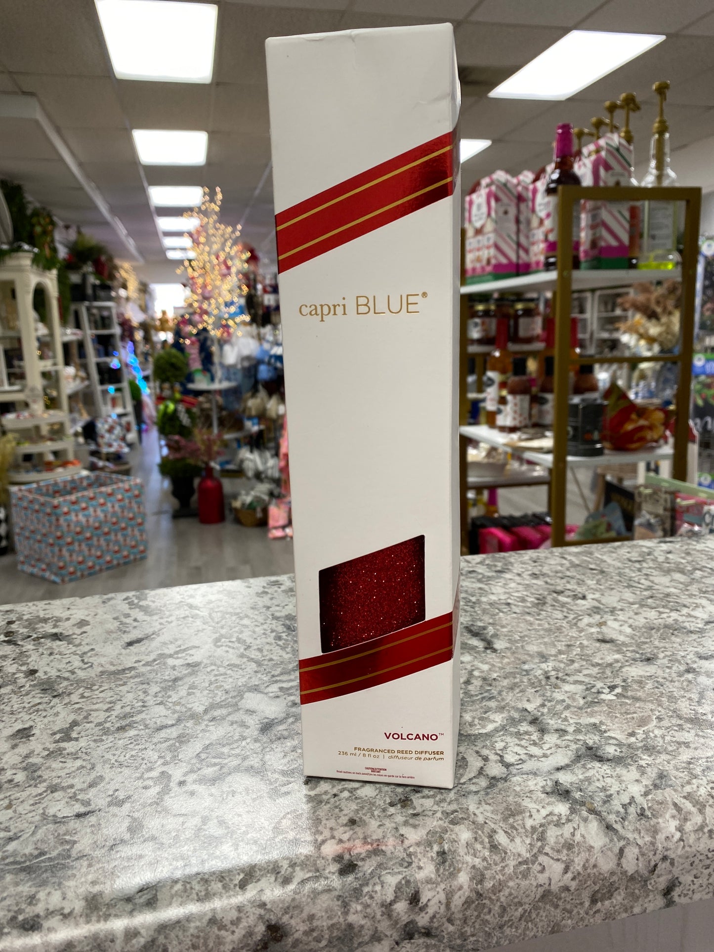 Volcano glitter red diffuser