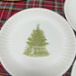 Yuletide melamine paper plate set of 4