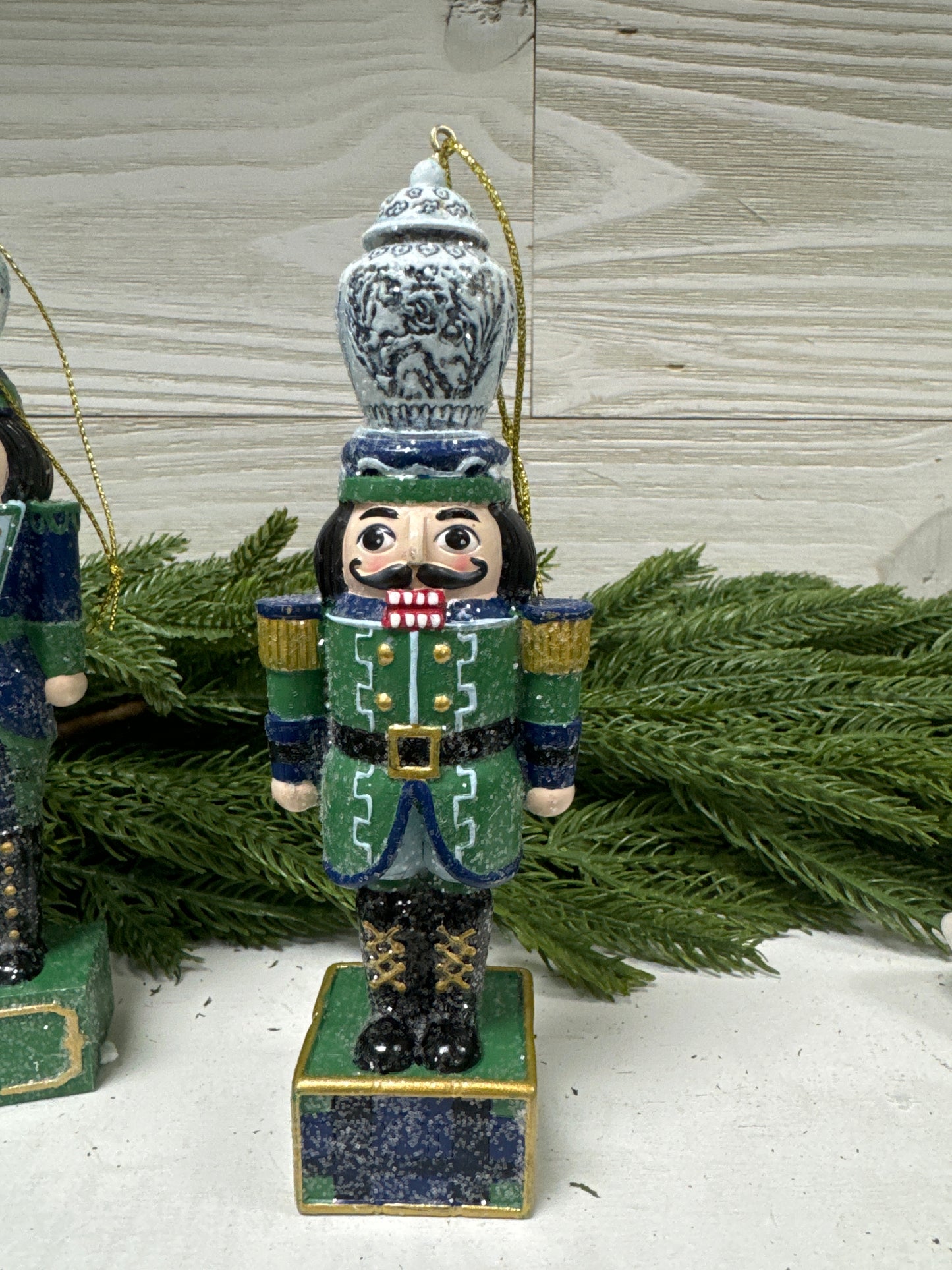 6” black watch nutcracker ornament