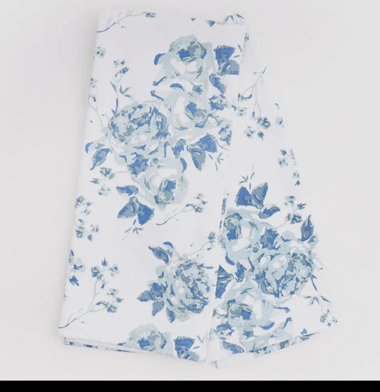 Blue Rose Kitchen Towel Set