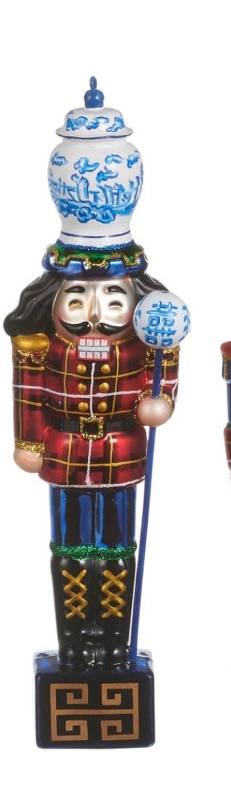 8" Noble Nutcracker Ornaments