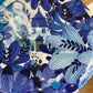 Blue and white chinoiserie handmade plate