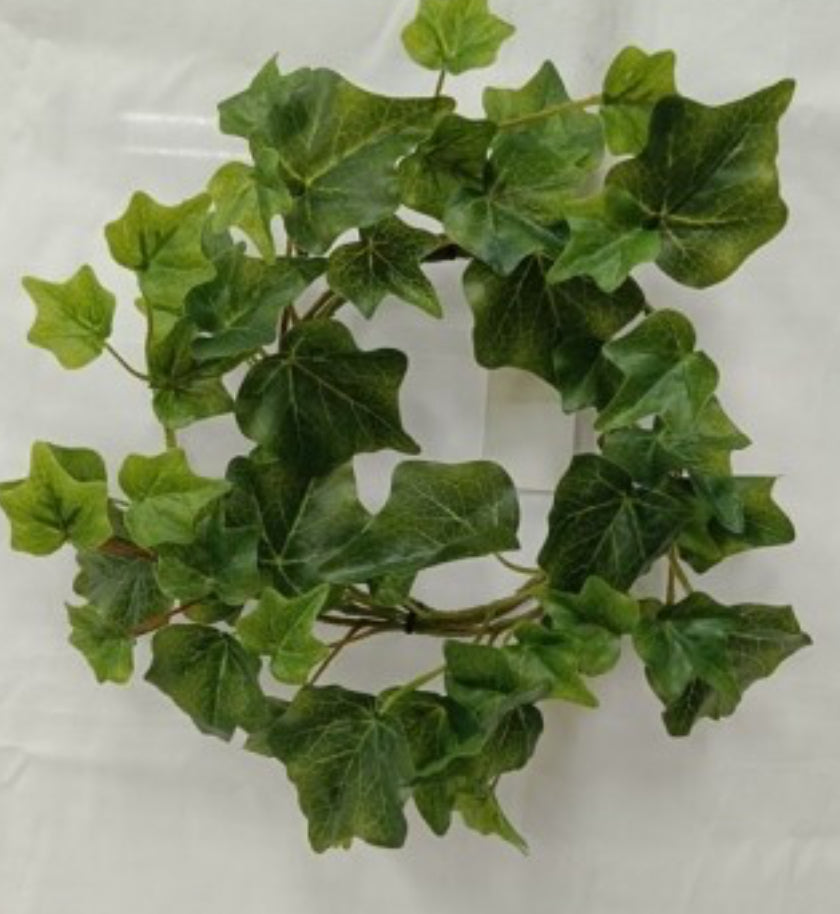 8” English ivy ring