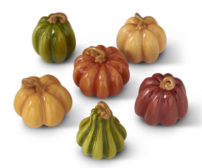 Fall Colored Mini Pumpkins