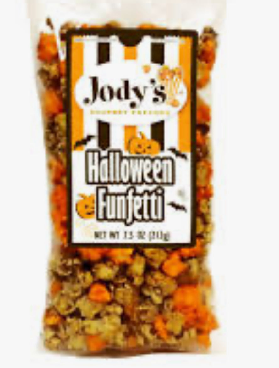 Jody’s popcorn Halloween funfetti