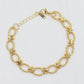 Tulsa Twisted Link Bracelet Gold