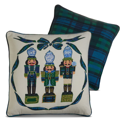 Black watch nutcracker pillow