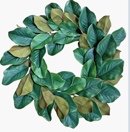 24” Magnolia Wreath