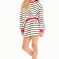 Stripe French Terry Sweatshirt