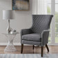 Upholstered accent chair